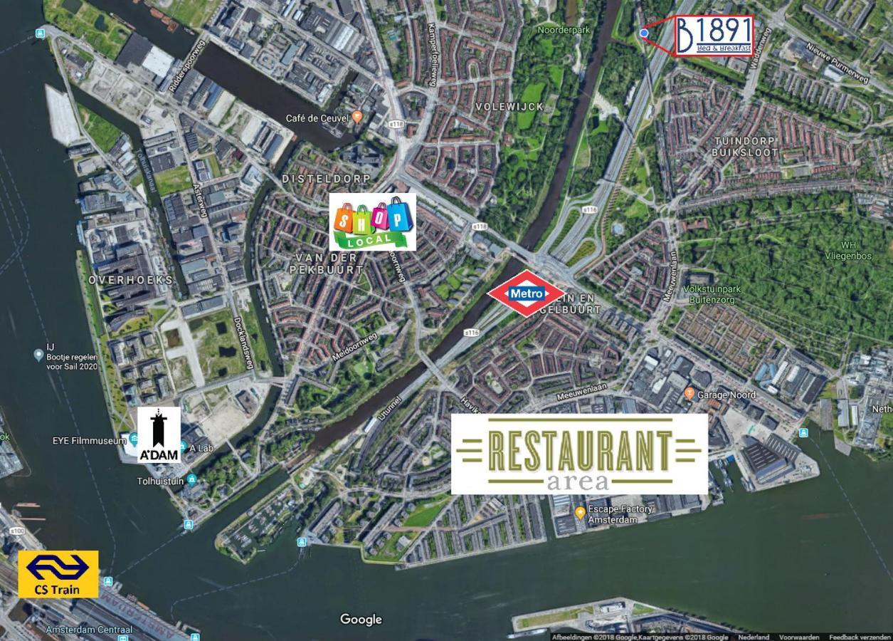 B&B 1891 Ámsterdam Exterior foto